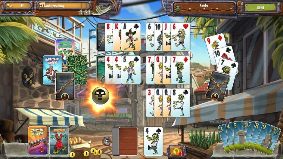 Скриншот 3 из Zombie Solitaire 2 Chapter 3