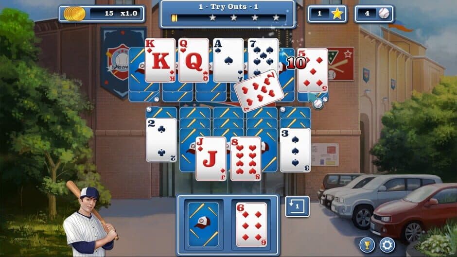 Скриншот 2 из Home Run Solitaire