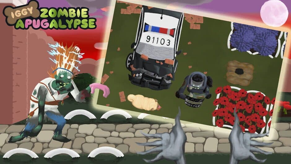 Скриншот 3 из Iggy's Zombie A-Pug-Alypse
