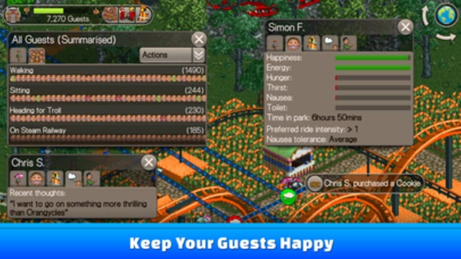 Скриншот 7 из RollerCoaster Tycoon Classic