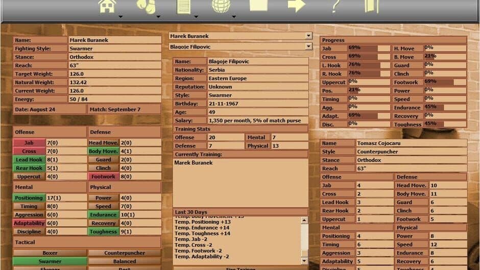Скриншот 3 из World Boxing Manager