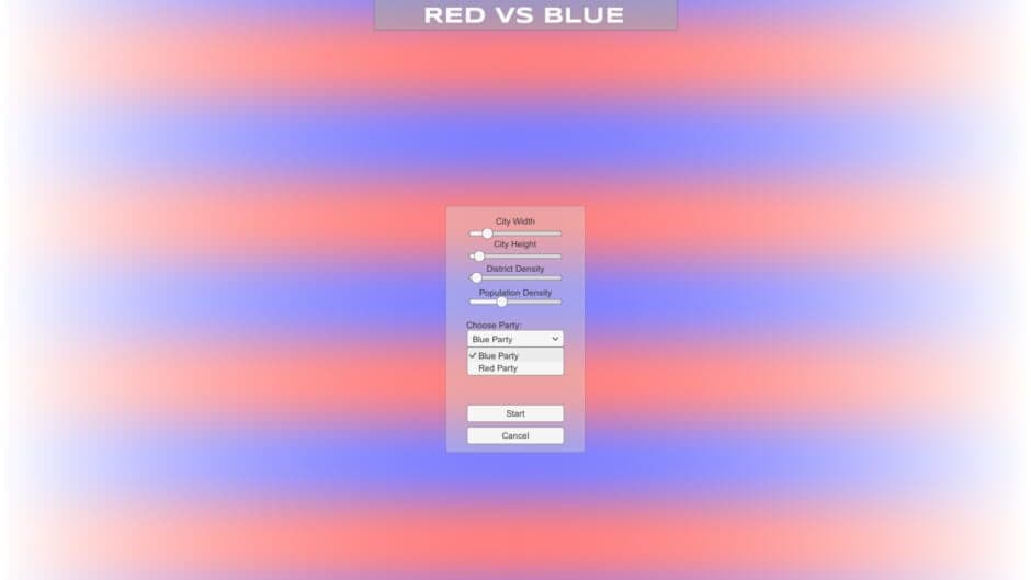 Скриншот 2 из Gerrymandering: Red vs Blue