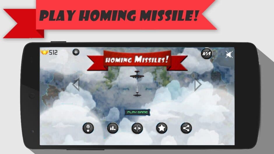 Скриншот 1 из Homing Missiles!