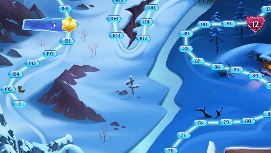 Скриншот 3 из Frozen Free Fall: Snowball Fight