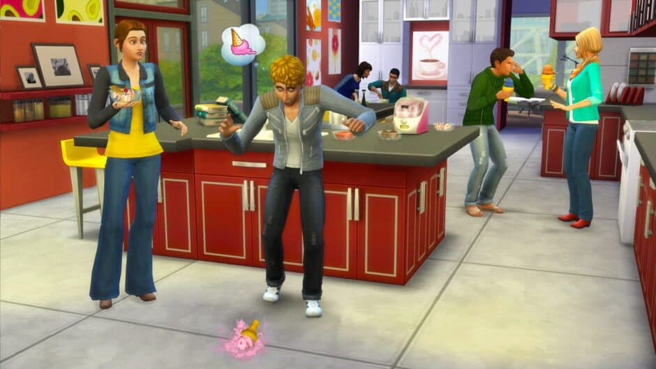Скриншот 2 из The Sims 4: Cool Kitchen Stuff