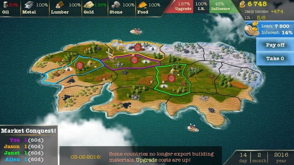 Скриншот 4 из Economic Conquest