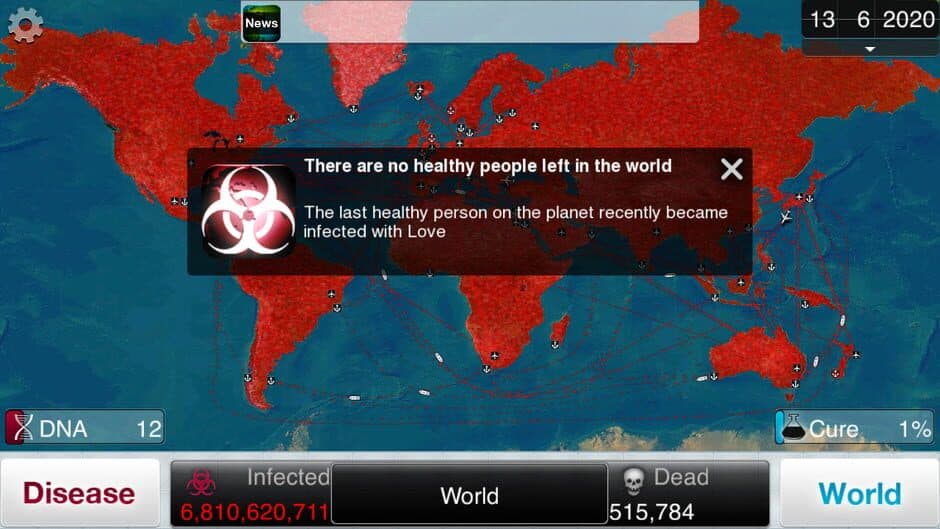 Скриншот 4 из Plague Inc.