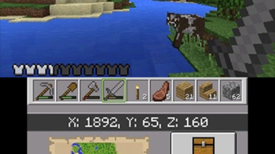 Скриншот 3 из Minecraft: New Nintendo 3DS Edition
