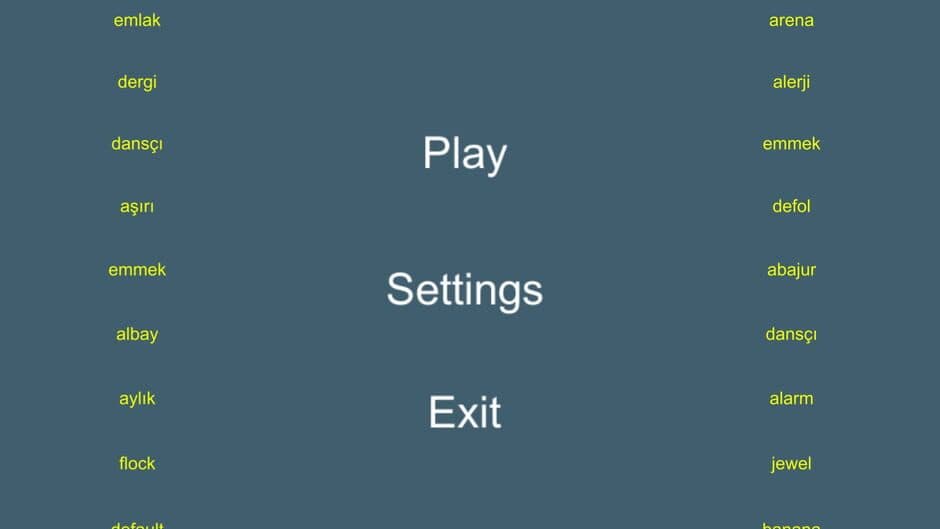 Скриншот 1 из Word Typing Game