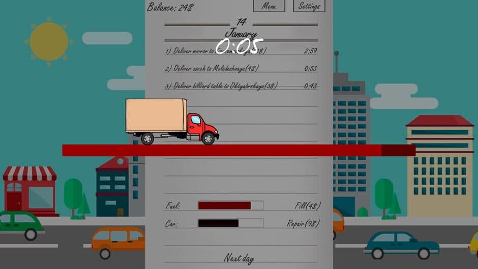 Скриншот 5 из Delivery man simulator