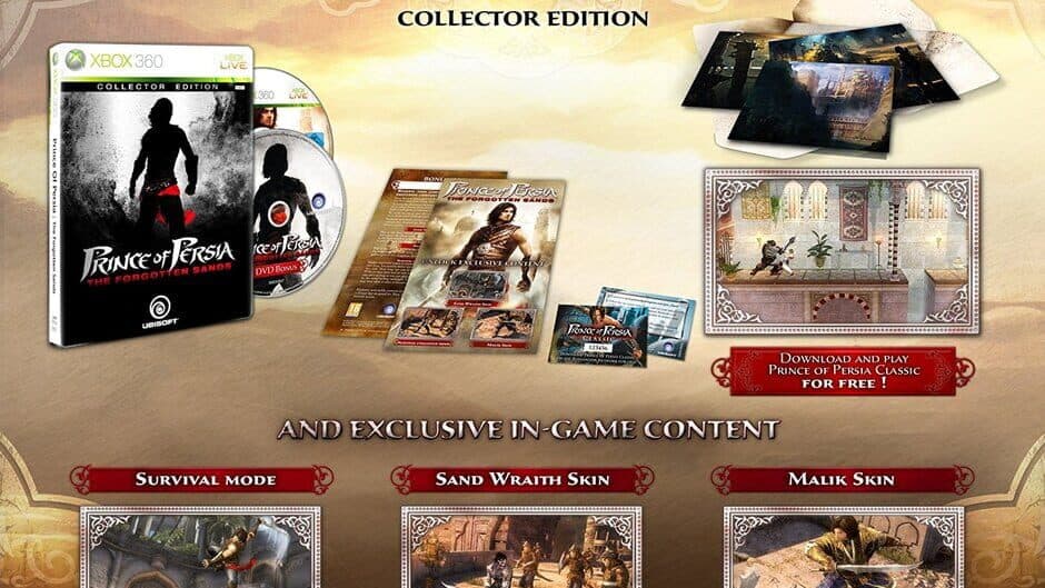 Скриншот 1 из Prince of Persia : The Forgotten Sands - Limited Collector's Edition