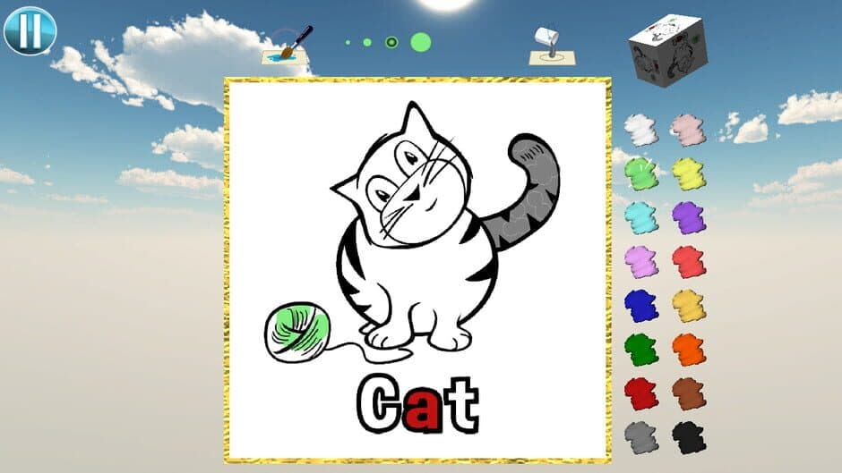 Скриншот 1 из ABC Coloring Town