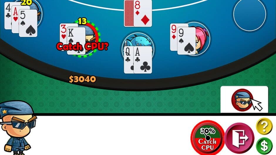 Скриншот 1 из Cheaters Blackjack 21