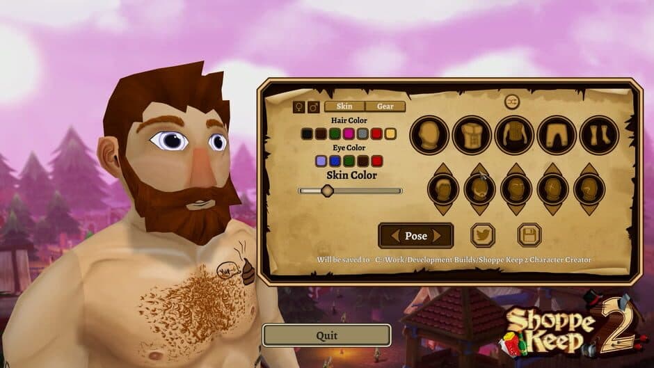 Скриншот 5 из Shoppe Keep 2 Character Creator Preview