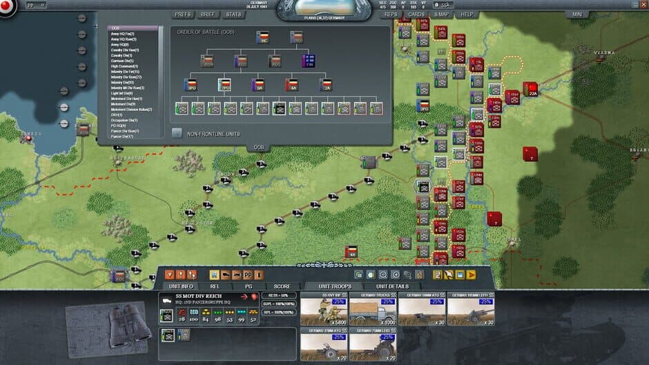 Скриншот 1 из Decisive Campaigns: Barbarossa