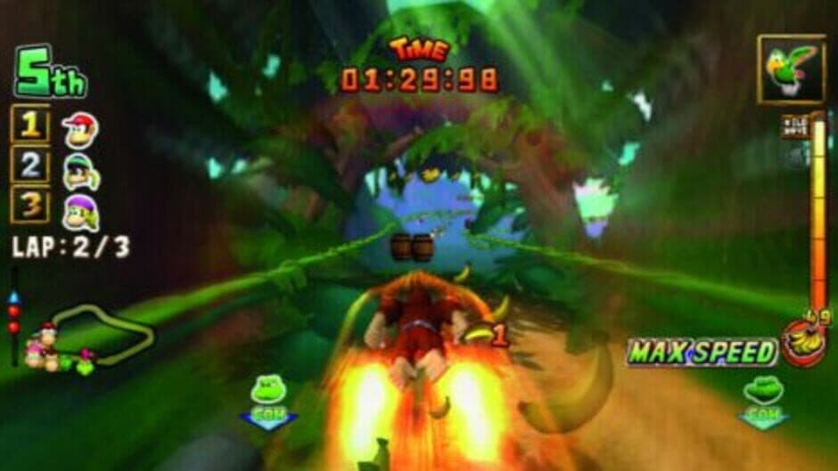 Скриншот 2 из Donkey Kong Barrel Blast