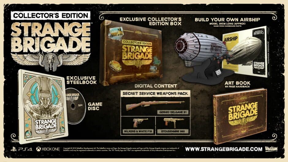 Скриншот 1 из Strange Brigade: Collector's Edition