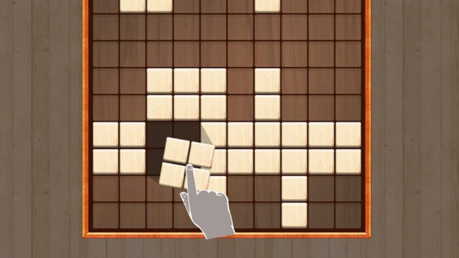 Скриншот 4 из Wooden Block Puzzle Game