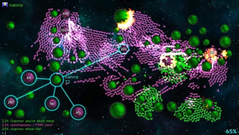Скриншот 2 из Galcon Fusion