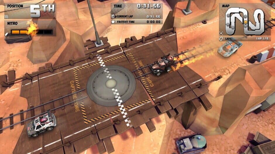 Скриншот 3 из Mini Motor Racing EVO