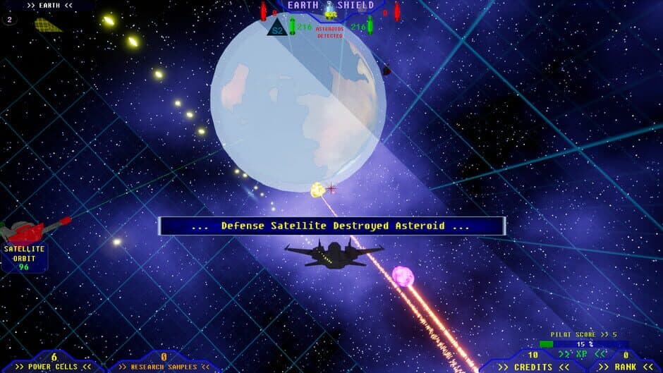 Скриншот 4 из Asteroid Defender!