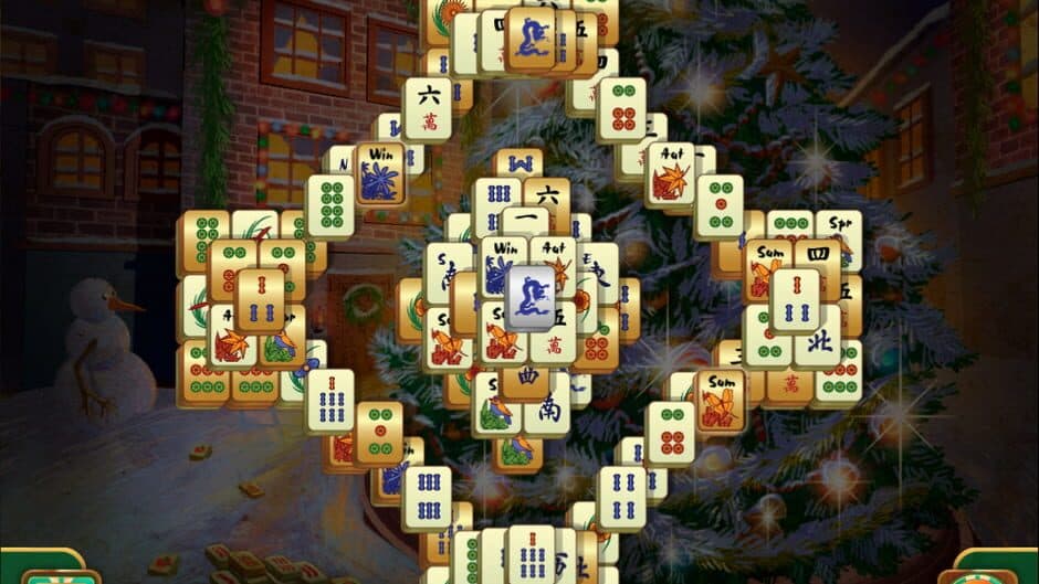 Скриншот 6 из Christmas Mahjong