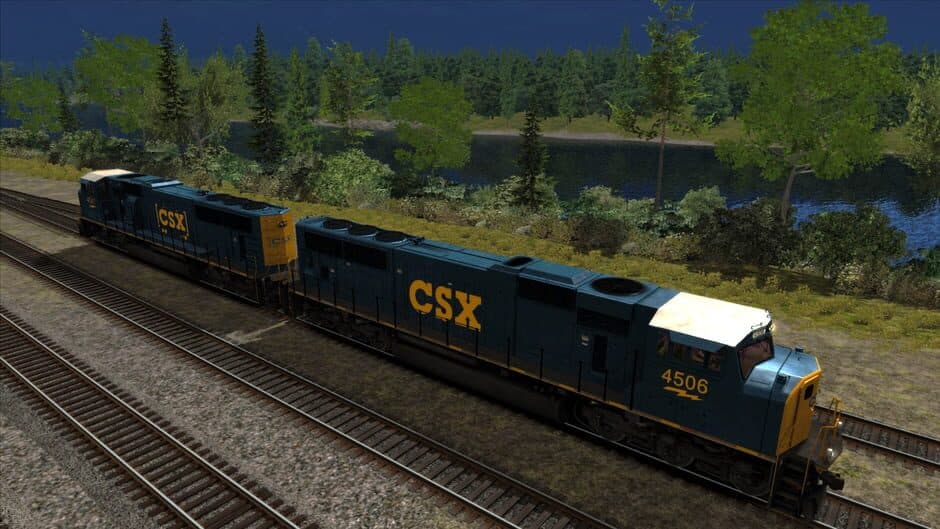 Скриншот 2 из Train Simulator Classic: CSX SD70MAC Add-on Livery