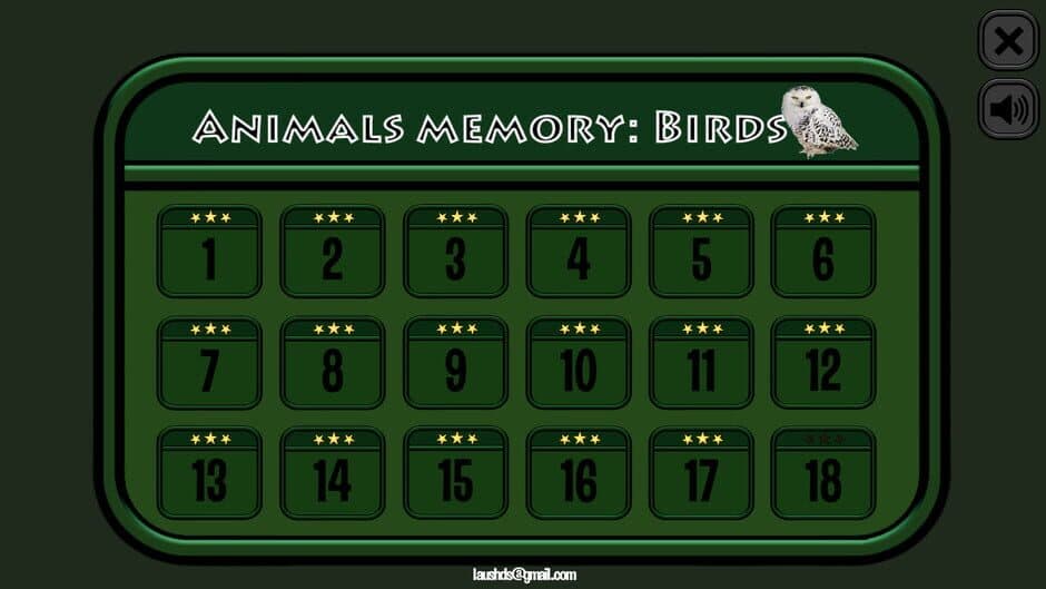 Скриншот 5 из Animals Memory: Birds