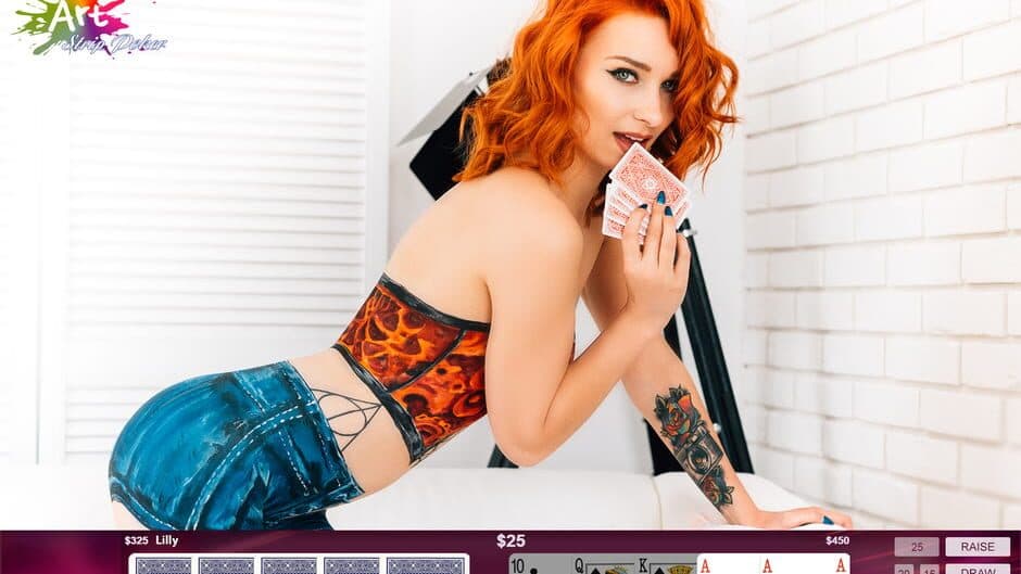 Скриншот 5 из Art Strip Poker