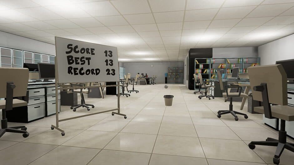 Скриншот 1 из Paper Toss VR