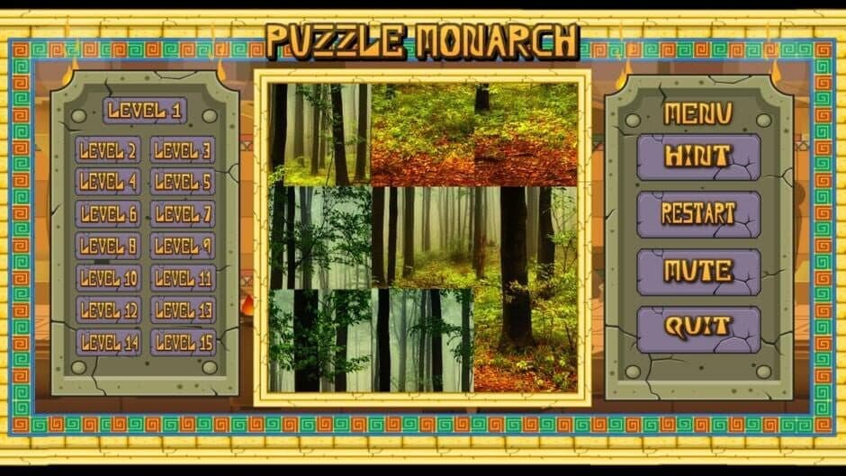 Скриншот 2 из Puzzle Monarch: Forests