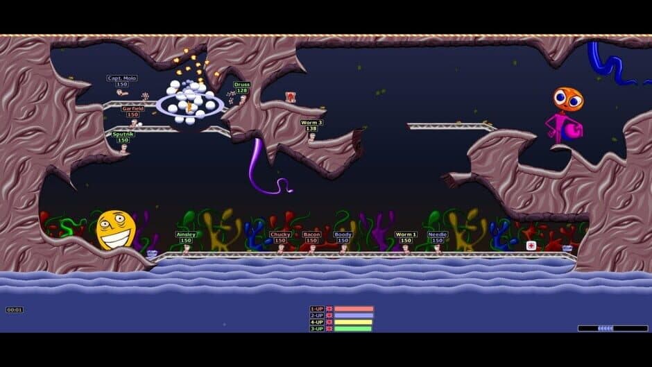 Скриншот 2 из Worms Armageddon