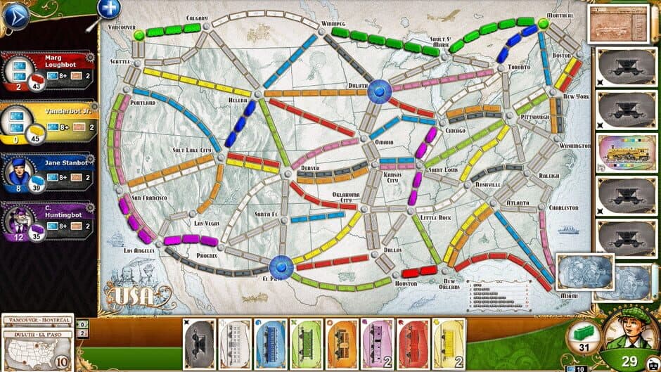 Скриншот 4 из Ticket to Ride: Classic Edition