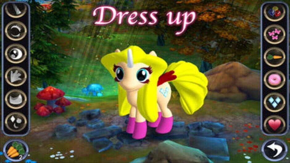 Скриншот 2 из My Fairy Pony - Dress Up Game For Girls