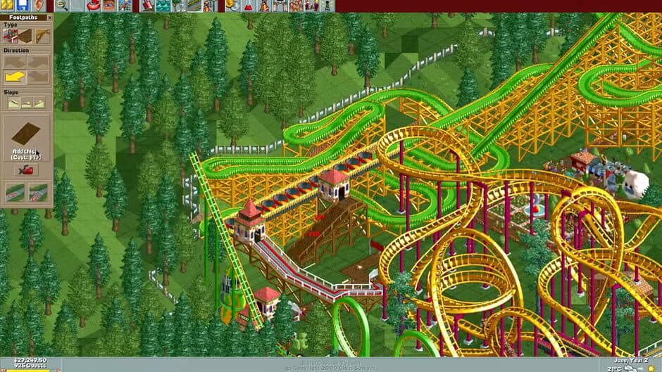 Скриншот 3 из RollerCoaster Tycoon