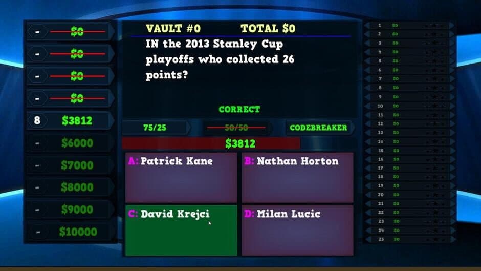 Скриншот 2 из Trivia Vault: Hockey Trivia