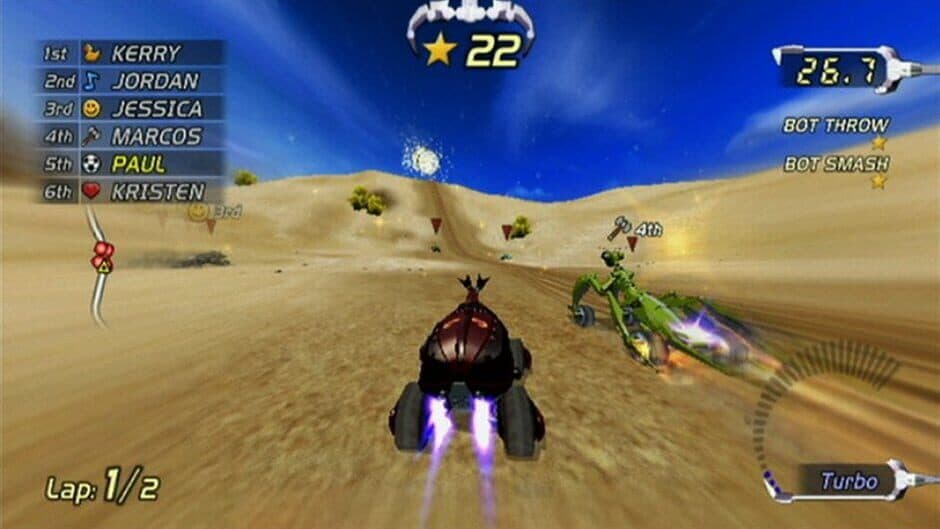 Скриншот 4 из Excitebots: Trick Racing