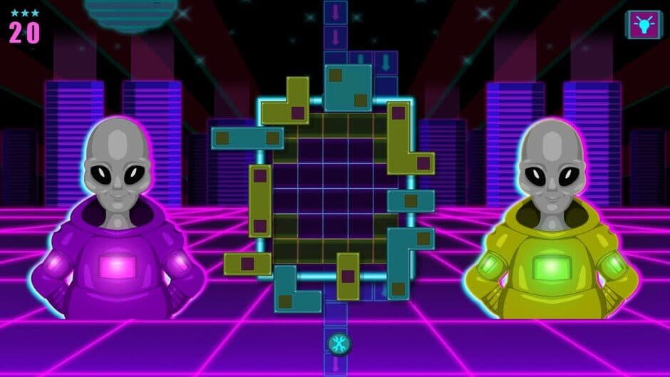 Скриншот 2 из Neon Blocks 87