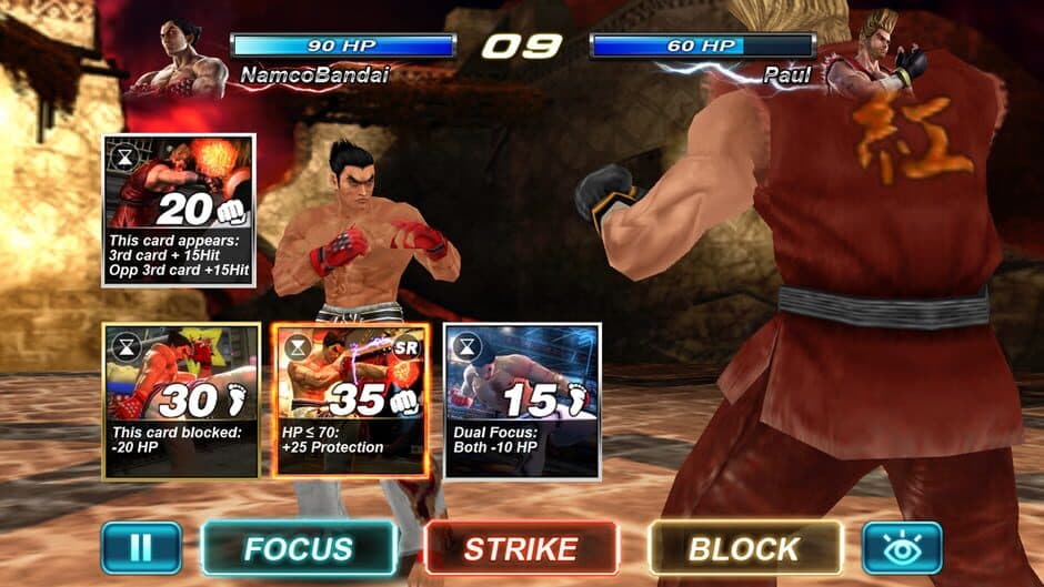 Скриншот 1 из Tekken Card Tournament
