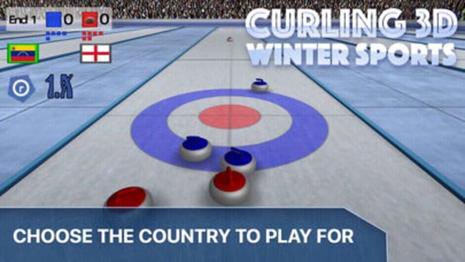 Скриншот 6 из Curling 3D - Winter Sports