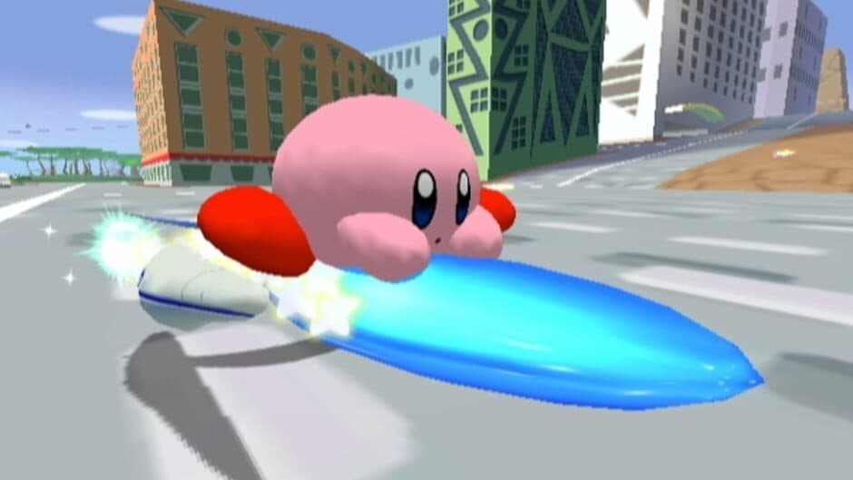 Скриншот 9 из Kirby Air Ride