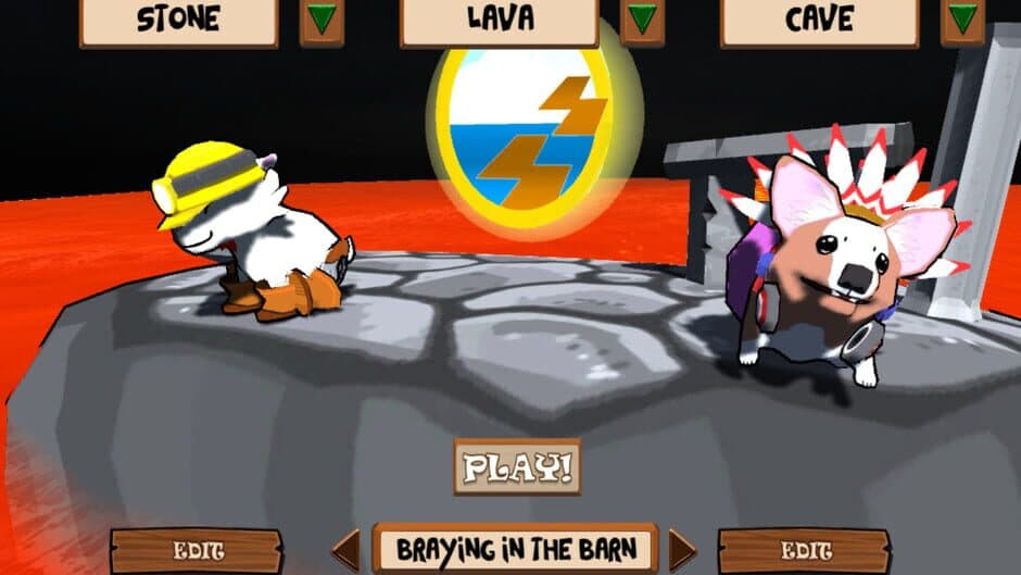Скриншот 2 из Goats on a Bridge
