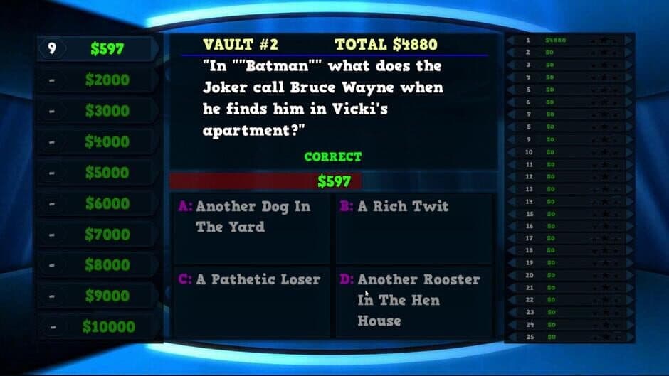 Скриншот 2 из Trivia Vault: Super Heroes Trivia