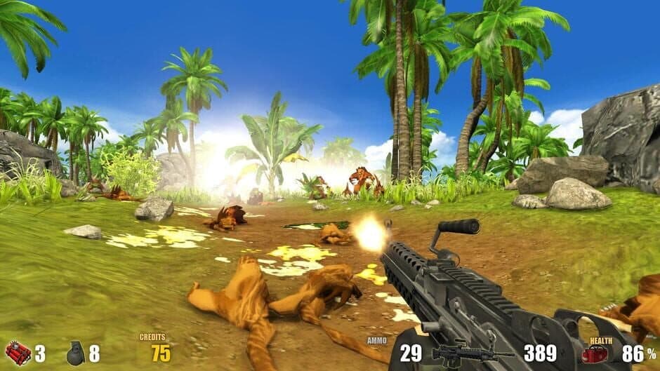 Скриншот 6 из Action Alien: Tropical Mayhem