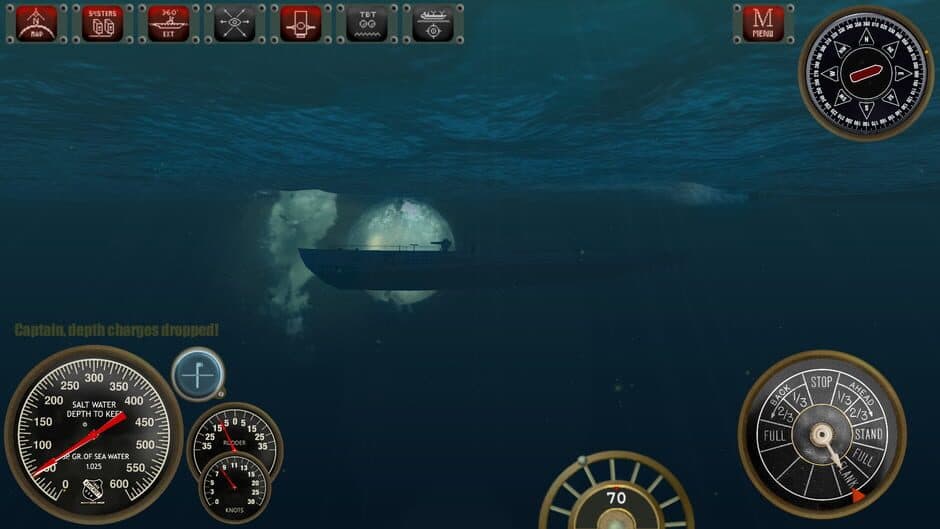 Скриншот 1 из Silent Depth 3D Submarine Simulation