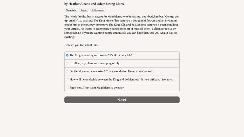 Скриншот 1 из Affairs of the Court: Choice of Romance