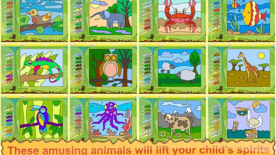 Скриншот 2 из Color by Numbers - Animals +
