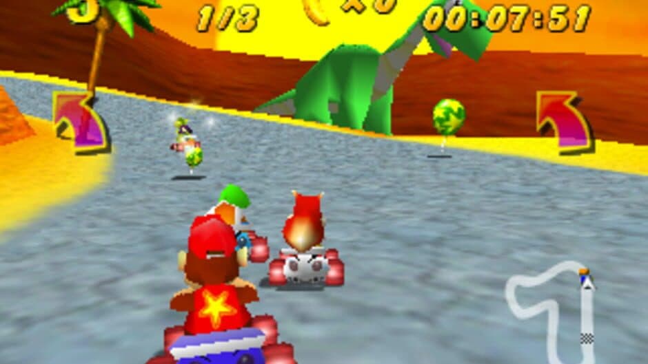 Скриншот 6 из Diddy Kong Racing