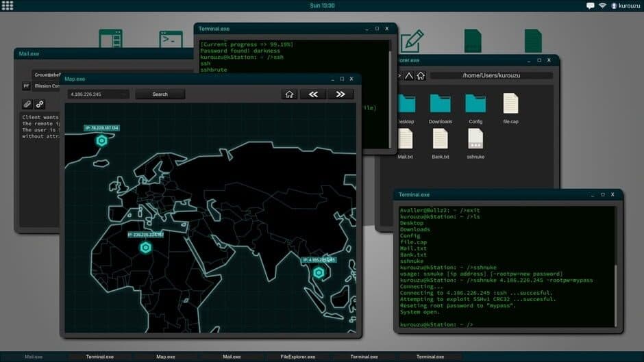 Скриншот 4 из Grey Hack