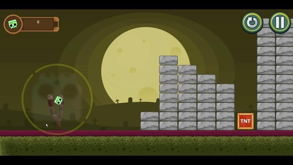 Скриншот 5 из SlingSkull Zombies: Graveyard Shift